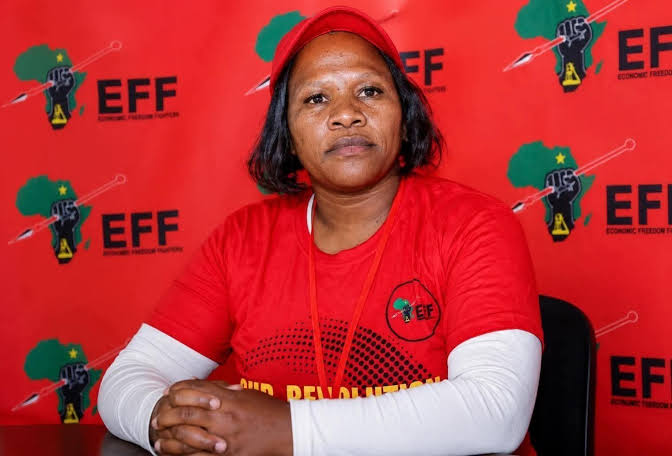 EFF official Monica Dube.