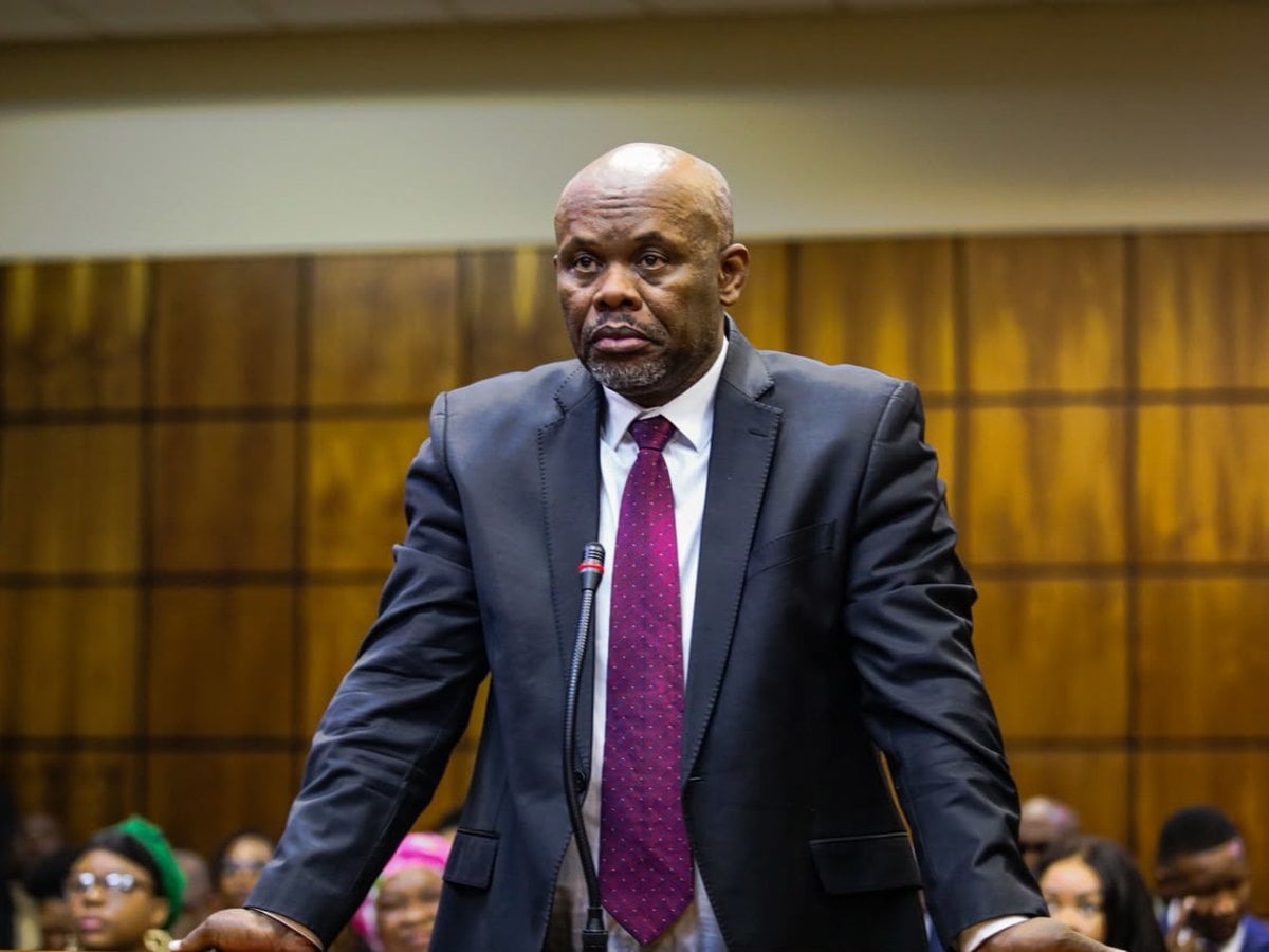 Suspended police lieutenant-general Shadrack Sibiya