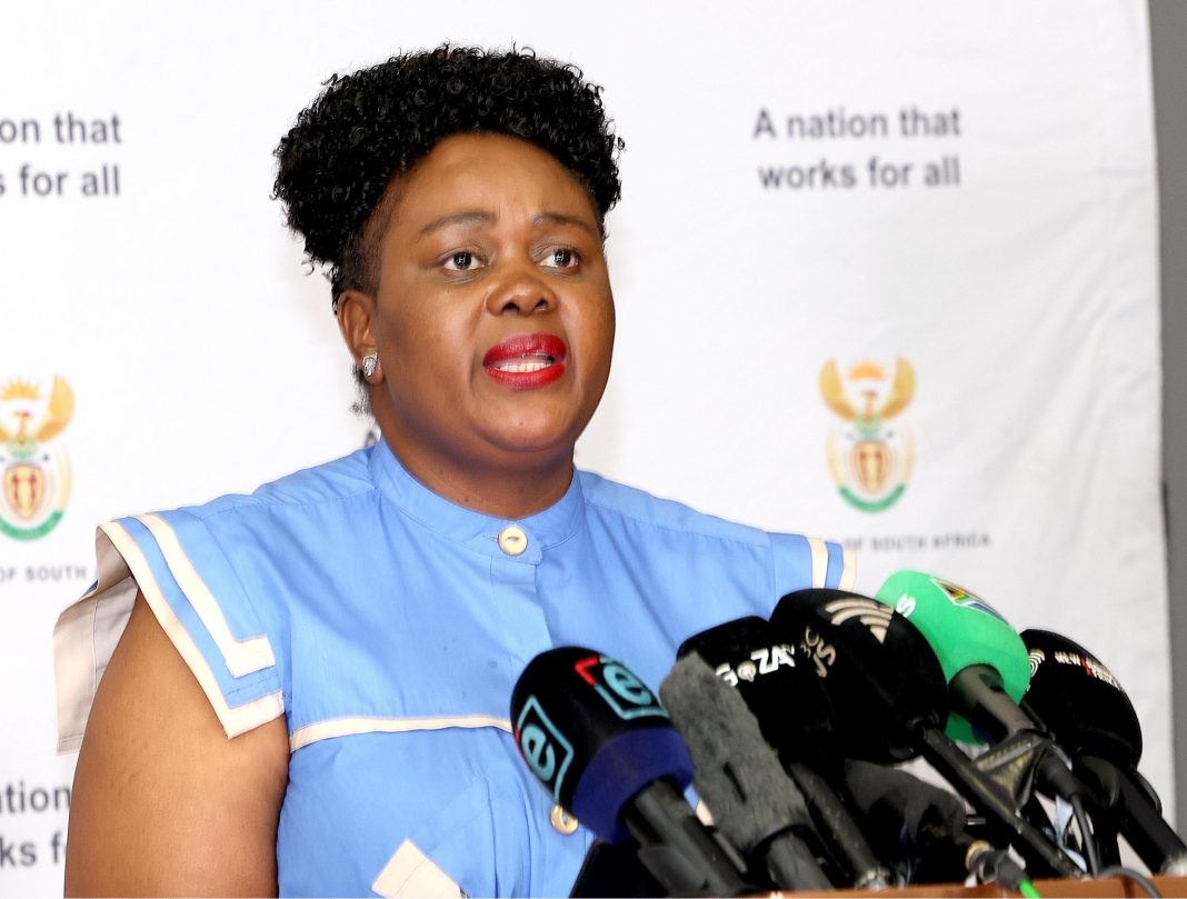 Justice Minister Mmamoloko Kubayi