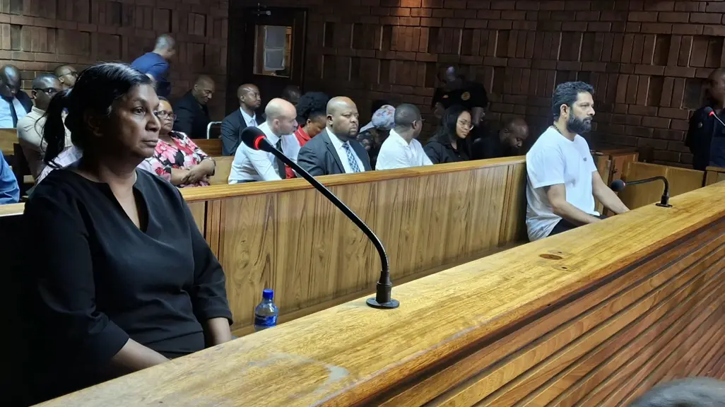 Former Investigating Directorate Against Corruption (IDAC) head Advocate Andrea Johnson and former senior police officer Major General Feroz Khan in court